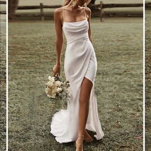 Hebeos white gown